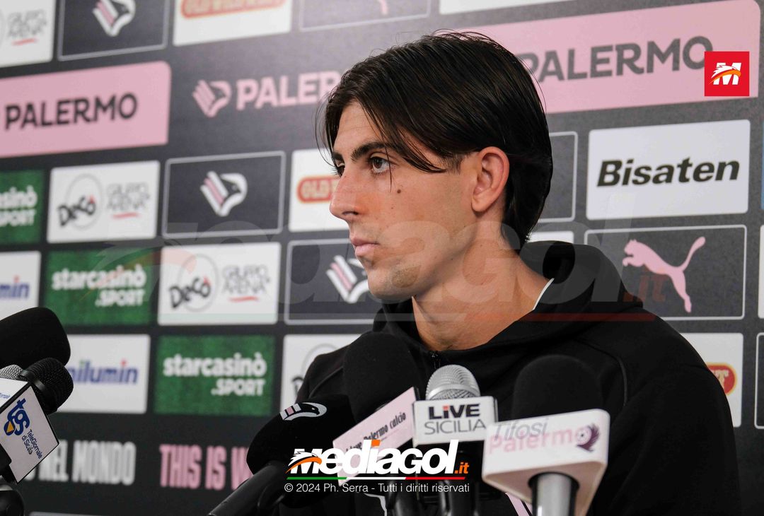 FOTO PALERMO, Filippo Ranocchia in conferenza stampa (Gallery) - immagine 13