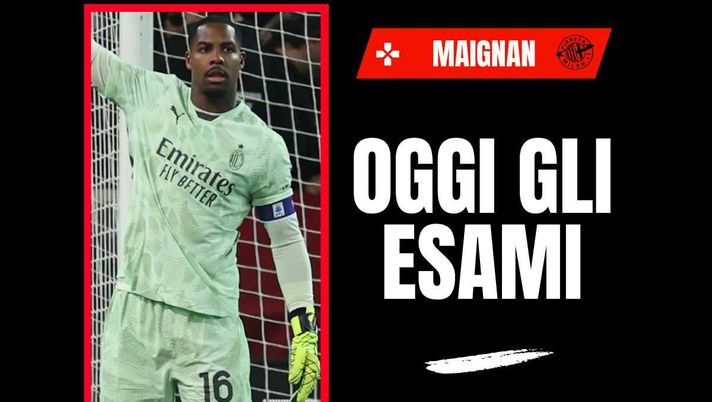 Milan, Maignan: stop totale per una settimana. Oggi gli esami
