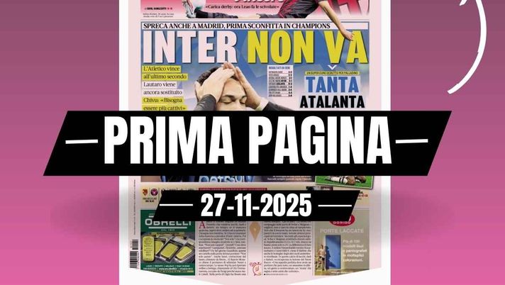 Prima pagina Gazzetta dello Sport: 'Rabiot esclusivo: 'Il mio Milan nato per vincere''
