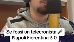 L’esilarante telecronaca di Napoli-Fiorentina: l’interpretazione è da Oscar!