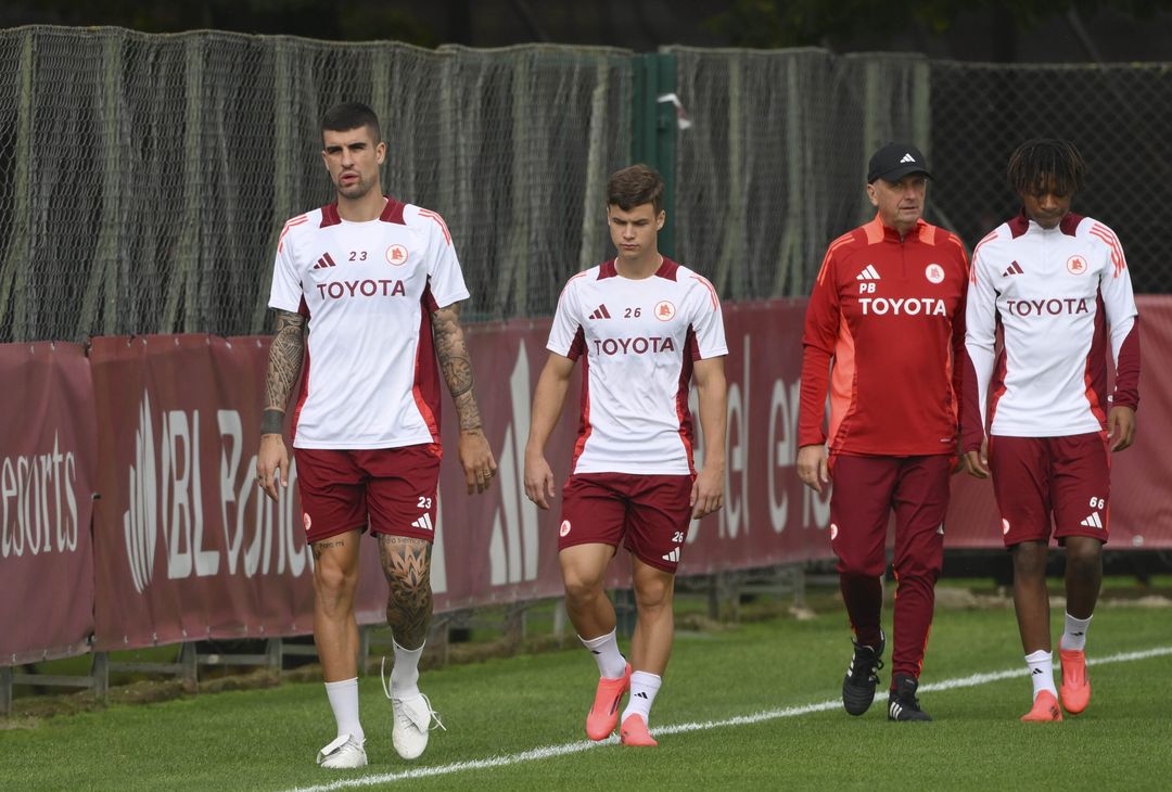 Roma, l’allenamento a due giorni dalla Fiorentina – FOTO GALLERY - immagine 3