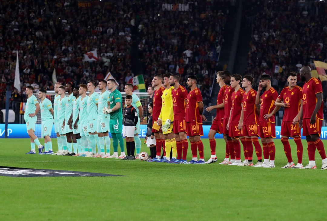 Roma-Slavia Praga 2-0 – FOTO GALLERY- immagine 1