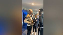 VIDEO / Inter, Onana torna a San Siro: gli abbracci con Handanovic e Barella