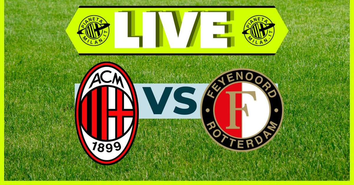 Champions League, Milan Feyenoord 1 0: concluso il primo tempo | LIVE News