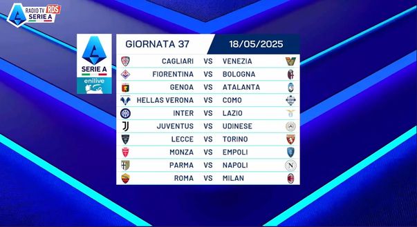 Serie A 24-25, il calendario completo: da Inter-Milan alla Juve, tutte le giornate - immagine 3