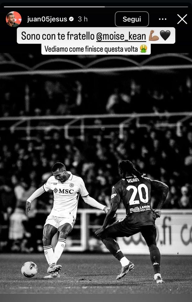 Da Thuram a Balotelli, da Juan Jesus a Leao: i messaggi di supporto per Kean- immagine 6