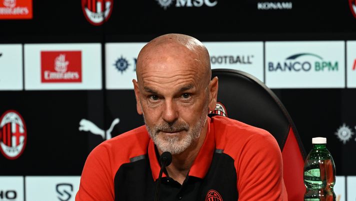 Stefano Pioli AC Milan conferenza stampa Milanello