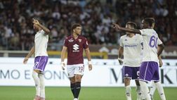 Torino-Fiorentina 0-0, le statistiche: Pioli-Baroni e il tema dei lanci lunghi