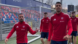 VIDEO – Rifinitura per il Rakow: polacchi in campo per la Fiorentina