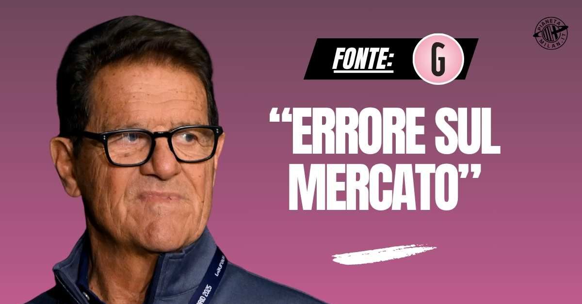 capello milan errore sul mercato vlahovic allegri lo vuole e 8230