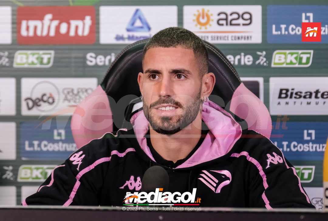 FOTO PALERMO, Gennaro tutino presentato in conferenza stampa (Gallery) - immagine 4