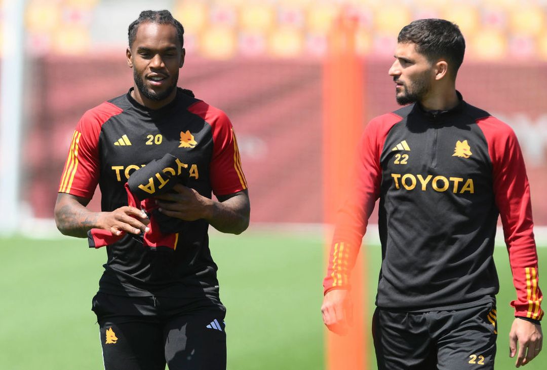 Trigoria, l’allenamento della Roma in vista dell’Atalanta – FOTO GALLERY - immagine 10