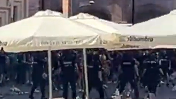 VIDEO Copa del Rey, scontri e caos prima della finale: 4 arresti - immagine 1