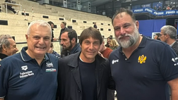 Conte tifoso per un giorno, sostegno per la Nazionale di pallanuoto alla Scandone