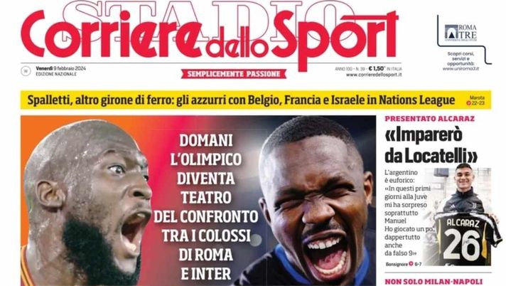 PRIMA PAGINA CORRIERE DELLO SPORT: “De Laurentiis ha la ricetta salvacalcio” - immagine 1