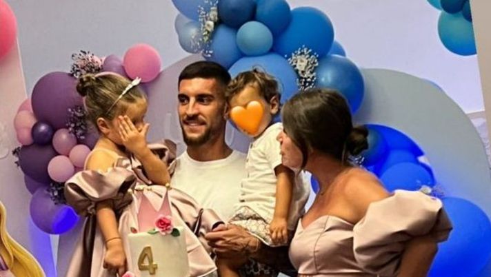 Pellegrini, festa per il compleanno della figlia: presenti tanti compagni di squadra - immagine 1
