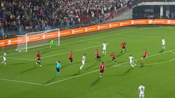 VIDEO / Albania in vantaggio contro la Georgia: segna Asllani, ecco il gol