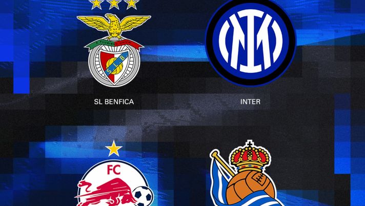 Benfica, Salisburgo e Real Sociedad nel girone dell’Inter: curiosità e precedenti - immagine 1