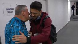 Simeone e il siparietto con Starace prima del match: “Fammi un bel caffè”