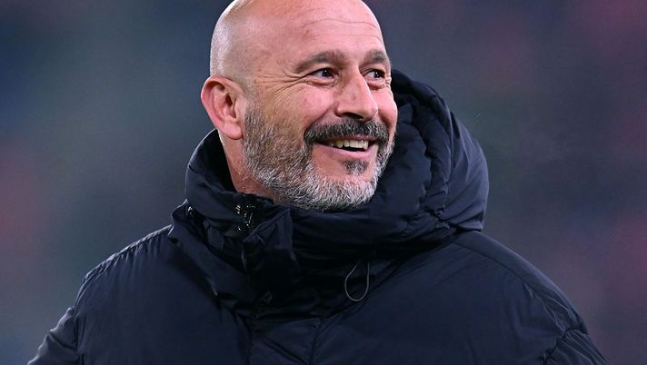 BOLOGNA, ITALY - JANUARY 22: Vincenzo Italiano head coach of Bologna FC during the UEFA Europa League 2025/26 League Phase MD7 match between Bologna FC 1909 and Celtic FC at Stadio Renato Dall'Ara on January 22, 2026 in Bologna, Italy. (Photo by Alessandro Sabattini/Getty Images) Bologna-Milan, le ultime news sui Felsinei in vista di martedì - immagine 1