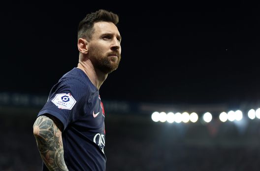 Lionel Messi durante la partita di Ligue 1 tra Paris Saint-Germain e Clermont Foot al Parc des Princes il 3 giugno 2023 a Parigi, Francia. (Foto di Julian Finney/Getty Images) Real Madrid, Mbappé-Vincius-Rodrygo: un nuovo caso di “tridente perdente”- immagine 5