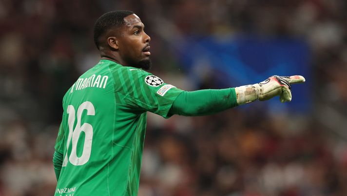 Mike Maignan AC Milan Milan-Newcastle 0-0 Champions League 2023-2024