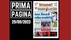 Prima pagina Tuttosport: “Juve: Berardi colpo da scudetto”