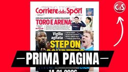 Prima pagina Corriere dello Sport: “Milan, Füllkrug si ferma. Spunta Goretzka”