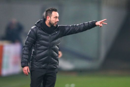 GERMOGLI PH: 16 DICEMBRE 2020 FIRENZE STADIO ARTEMIO FRANCHI SERIE A FIORENTINA VS SASSUOLO NELLA FOTO DE ZERBI De Zerbi: “Fiorentina al nostro livello. Domani tornano Berardi e Defrel”- immagine 2