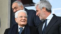 Palermo-Avellino, in tribuna presente il presidente della Repubblica Mattarella