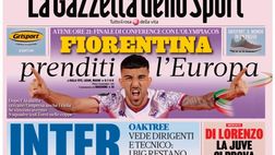 PRIMA PAGINA GAZZETTA DELLO SPORT OGGI: “Di Lorenzo, la Juve ci prova”