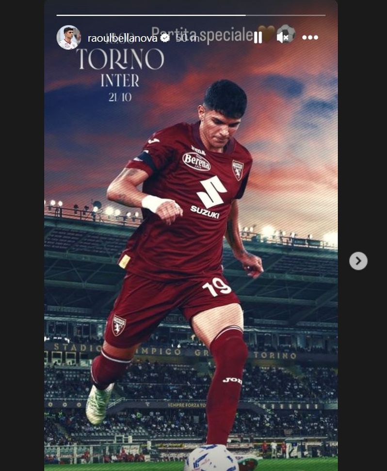 Torino-Inter, sfida da ex per Bellanova. Lui sui social: “Partita speciale”- immagine 2