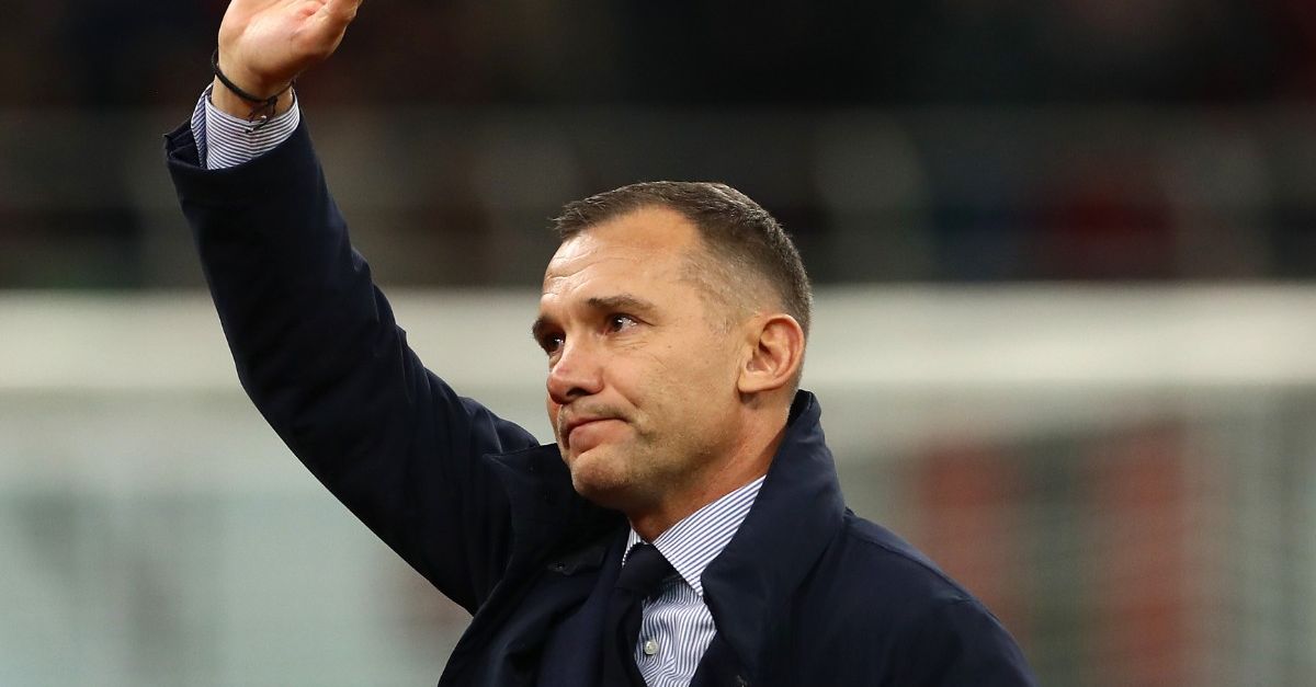 Milan, il saluto di Shevchenko ad Armani: “Perdo un amico. Grazie di tutto”