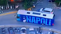 Il Napoli è arrivato allo stadio Franchi per affrontare la Fiorentina IL VIDEO