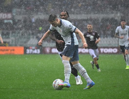 TURIN, ITALY - MAY 11: Piotr Zielinski of FC Internazionale in action during the Serie A match between Torino and FC Internazionale at Stadio Olimpico di Torino on May 11, 2025 in Turin, Italy. (Photo by Mattia Ozbot - Inter/Inter via Getty Images) Torino-Inter 0-2, Zielinski: “Sapevamo che non era facile: il Toro ha qualità”- immagine 2