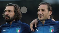 Pirlo incorona Totti sui social. L’ex capitano “sconfitto” solo da Ronaldo e Messi