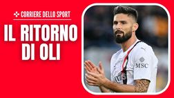 Atalanta-Milan, rientrerà Giroud: tornerà titolare con più voglia di prima