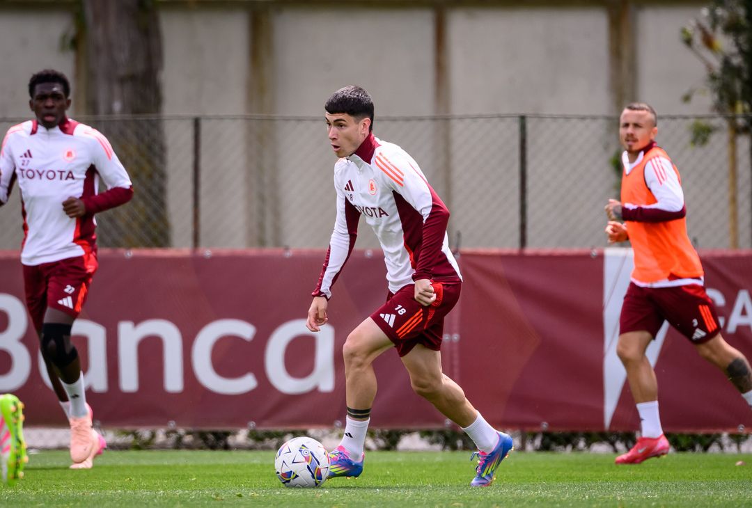 Trigoria, l’allenamento a tre giorni da Inter-Roma – FOTO GALLERY - immagine 16
