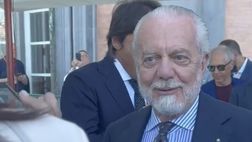 De Laurentiis a colloquio con la signora Conte: l’esilarante frase sulle mogli