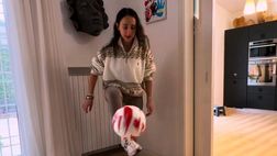 VIDEO / Papu Gomez filma la moglie mentre palleggia, ma qualcosa va storto