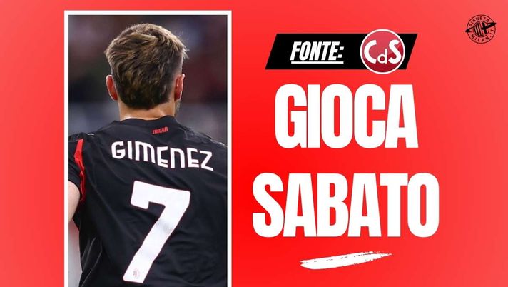 Milan, è l'ora di Gimenez: sarà titolare contro la Cremonese