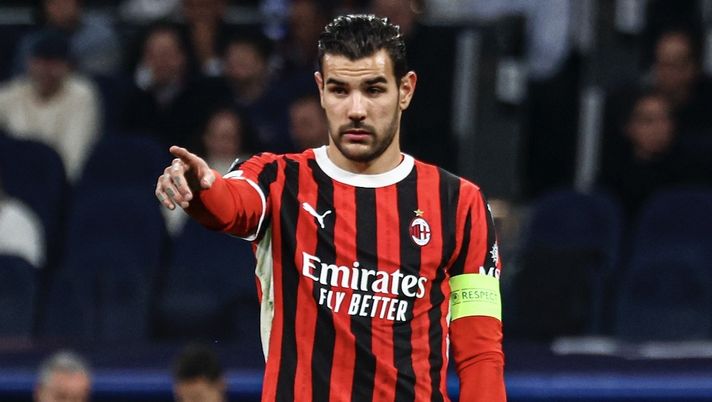 Theo Hernández AC Milan Real Madrid-Milan 1-3 Champions League 2024-2025