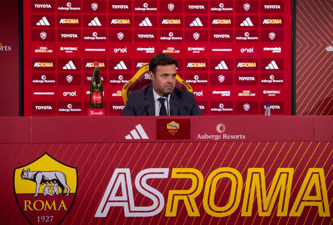 Roma, la conferenza stampa di Tiago Pinto – FOTO GALLERY - immagine 17