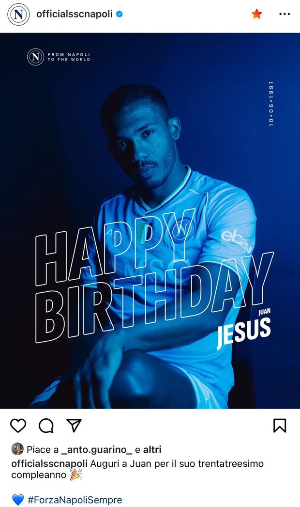 compleanno juan jesus