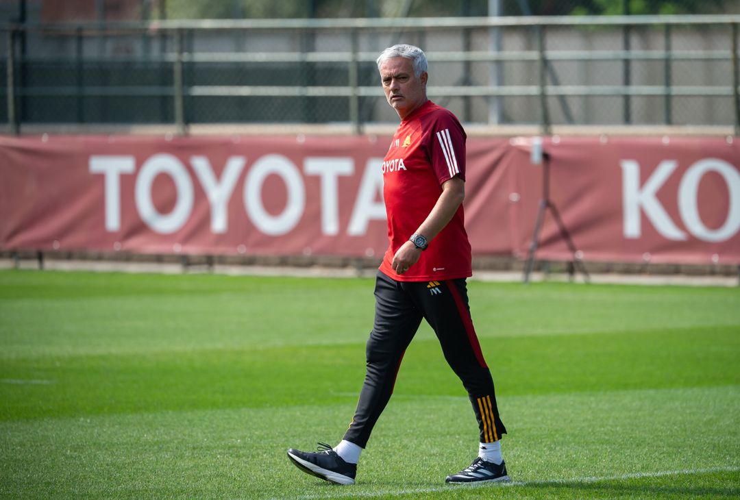 Roma, l’allenamento a Trigoria a due giorni dall’Empoli – FOTO GALLERY - immagine 18