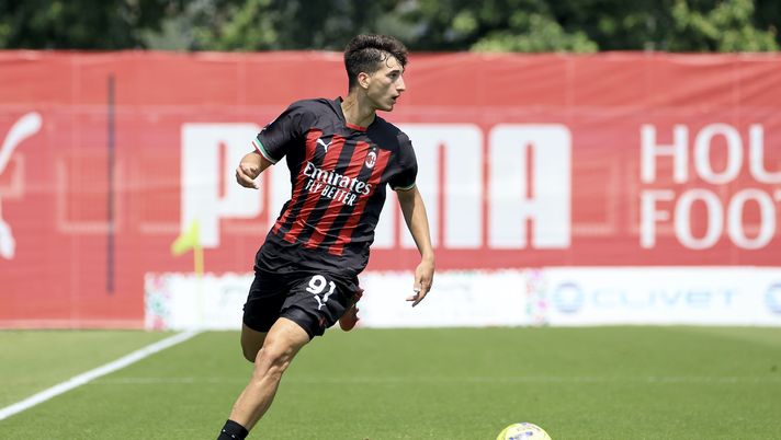 Michele Casali (difensore AC Milan Primavera) | Milan News (Getty Images) Michele Casali AC Milan Primavera