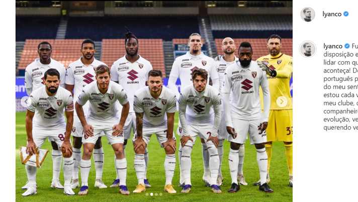 Torino, sui social Lyanco: “Io vedo una crescita”. E c’è un dialogo Rincon-Ansaldi- immagine 2