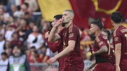 La Roma vince ancora e aggancia la Lazio: decide Dovbyk, è 1-0 alla Fiorentina