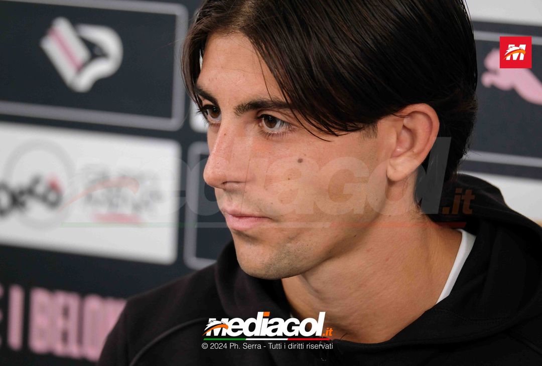 FOTO PALERMO, Filippo Ranocchia in conferenza stampa (Gallery) - immagine 5