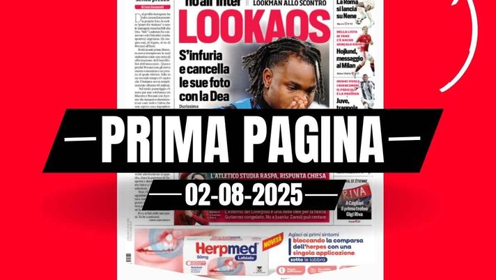 Prima pagina Corriere dello Sport: Hojlund, messaggio al Milan